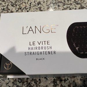 L'ange - La Vite Ceramic Straightening Brush - Black